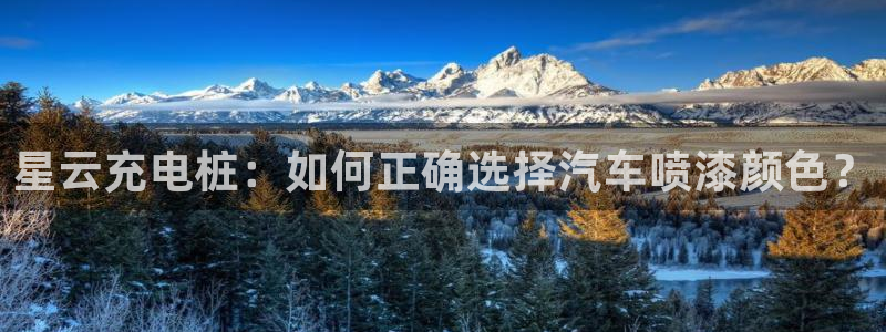 在威廉希尔网站买球可以吗：星云充电桩：如何正确选择汽车喷漆颜色？