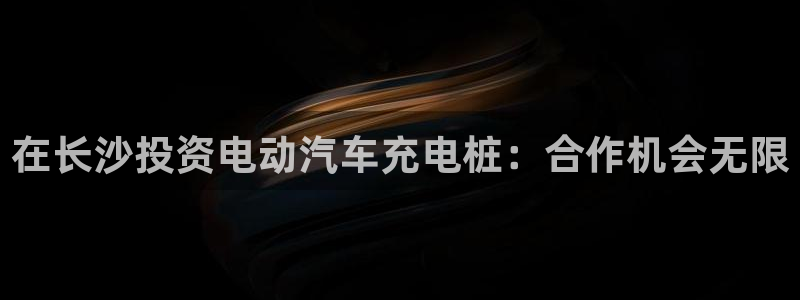 威廉足球软件下载安卓：在长沙投资电动汽车充电桩：合作机会无限