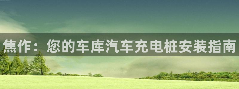willhill威廉希尔体育：焦作：您的车库汽车充电桩安装指南